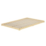 thumbnail of Überlanges Futonbett Holzbett niedrige Sitzkante 140x220 Kiefer lackiert V-60.47K-14-220 Rollrost inkl.