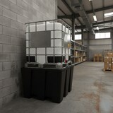 thumbnail of Bac de rétention eco pour cuve ibc - plast'up rotomoulage - NOIR