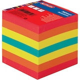 thumbnail of Notizzettelblock 9x9x9cm 700 Blatt bunt Packung mit 24 Stück