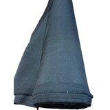 thumbnail of Au 25 metres Tissu BURLINGTON polyester NOIR infroissable uni decoration nappe grande largeur 280 cm