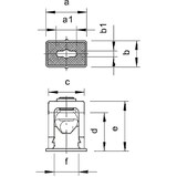 thumbnail of OBO Bettermann Greif-Iso-Schelle 3042 LGR 2105055