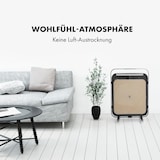 thumbnail of HeatPal Marble Blackline Infrarot-Heizung 1300W Wärmespeicher Marmor Schwarz / Silber-Metallic