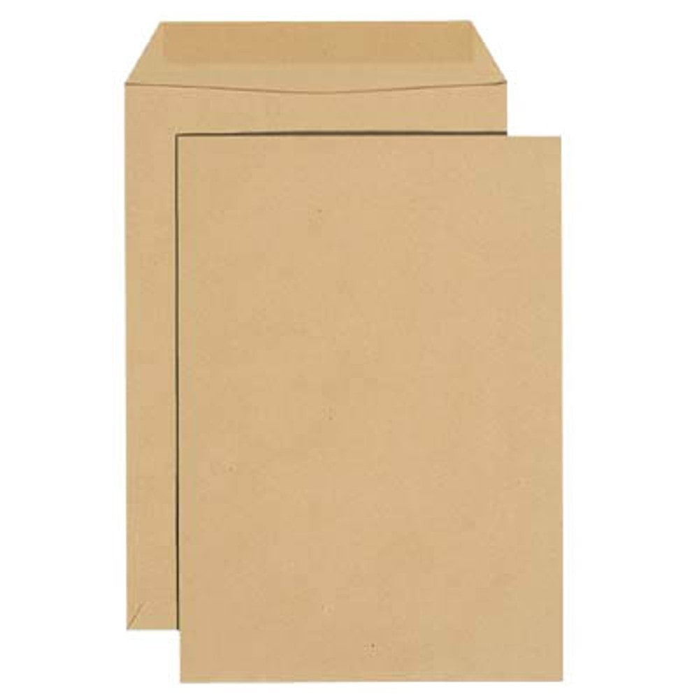 MAILmedia Versandtaschen DIN C4 ohne Fenster braun 50 St.