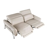 thumbnail of Angel Cerdá Sofá de relaxamento de 3 lugares em pele de areia 6264C 213 x 111 x 104