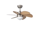 thumbnail of TechBrey Ventilador de Techo LED Orion Madera 81cm Motor DC Madera