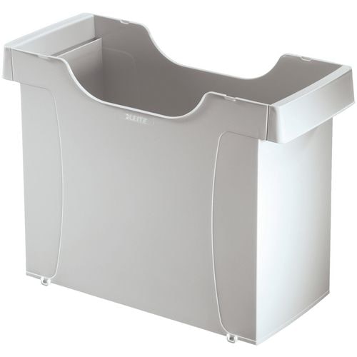 Leitz Plus Uni-Box Hängeregisterbox DIN A4 20 Mappen Kunststoff Grau 36,5 x 17 x 27,3 cm