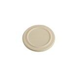 thumbnail of Glasdeckel 150.19 'Bionic' Ø 11 Cm Bagasse natur (600 Stück)