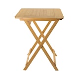 thumbnail of Mesa Plegable de Bambú Barnizada 60x60x75cm Natural 7house
