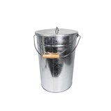 thumbnail of Ascheeimer 24 L für Kamin, Ofen & Grill verzinkt 39 x 27 x 35 cm