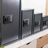 thumbnail of HMF 2048-11 Schlüsseltresor mit Zahlenschloss, 48 Haken, 36 x 30 x 10 cm, Anthrazit