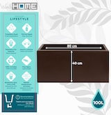thumbnail of WellHome - Pflanzkasten „Rodr-i Collection“ 80x40cm Bronzefarbe