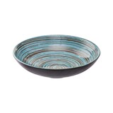 thumbnail of Schotel -CANCUN-, Ø 31 cm, 2 L, turkoois/bruin, melamine, stapelbaar, vaatwasmachinebestendig