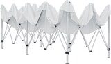 thumbnail of tectake Gazebo pieghevole Viola 3x6 m con 2 elementi laterali - 403158