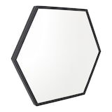 thumbnail of LOFT42 Wandspiegel  Zeshoek Large - Zwart - 58x50