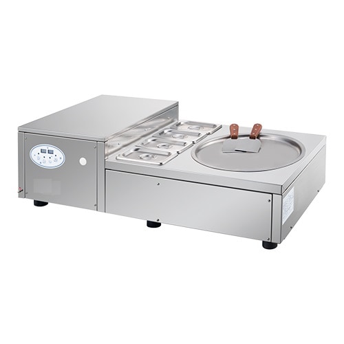 Eis Teppanyaki ICEROLLS Showeisplatte ICE Auftisch