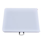 thumbnail of Buffettisch Gartentisch Klapptisch zusammenklappbar faltbar weiß grau 180x70x74cm NIKOLAUS