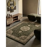 thumbnail of Teppich Waschbar Orient-Design Modern Strapazierfähig Esszimmer Flur Grün 300x400 cm OEKO-TEX Schadstoffgeprüft – SELVA von Kadima Design