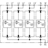 thumbnail of DEHN 951400 DV M TNS 255 Überspannungsschutz-Ableiter Überspannungsschutz für: Verteilerschrank 100