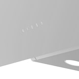 thumbnail of Wiggo WE-D932G(W)- Schuine Afzuigkap - 90cm - Wit Dubbel Glas