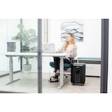 thumbnail of Destructora trituradora Automática Fellowes 90M, uso personal, destruye hasta 90 hojas en minicorte de 4x12mm, DIN P-4, cesto 17L/90 hojas