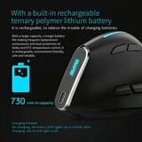 thumbnail of Souris Ergonomique Sans Fil 9 Boutons Avec Prise Verticale Et Lumières RGB Blanc YONIS
