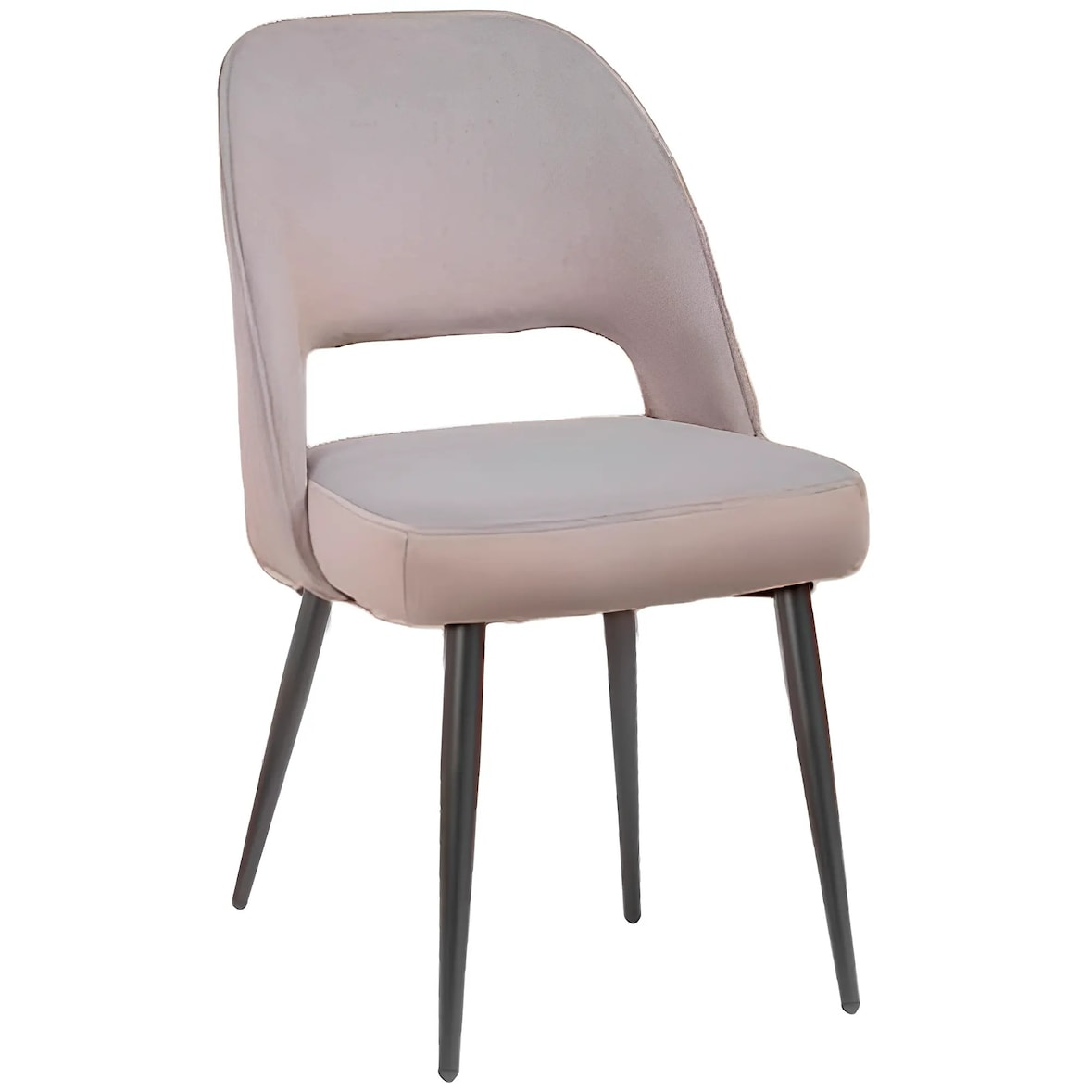 Stoelen Madras met waterdichte bekleding in grijze voor horeca. Binnenmeubilair voor bar, restaurant en café.