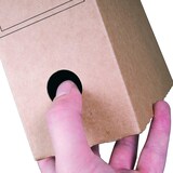 thumbnail of 10x Archiv-Ablagebox für Hängemappen 328x115x239mm wiederverschließbar braun