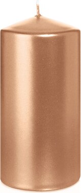 Stumpenkerzen Rosegold Ø 58 x 120 mm, 16 Stück
