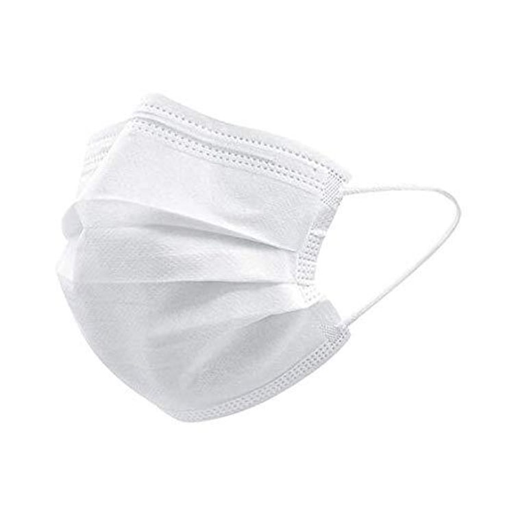 MONOUSO - Mascarilla Triple Capa con Gomas Tipo I Blanco (50 Uds)