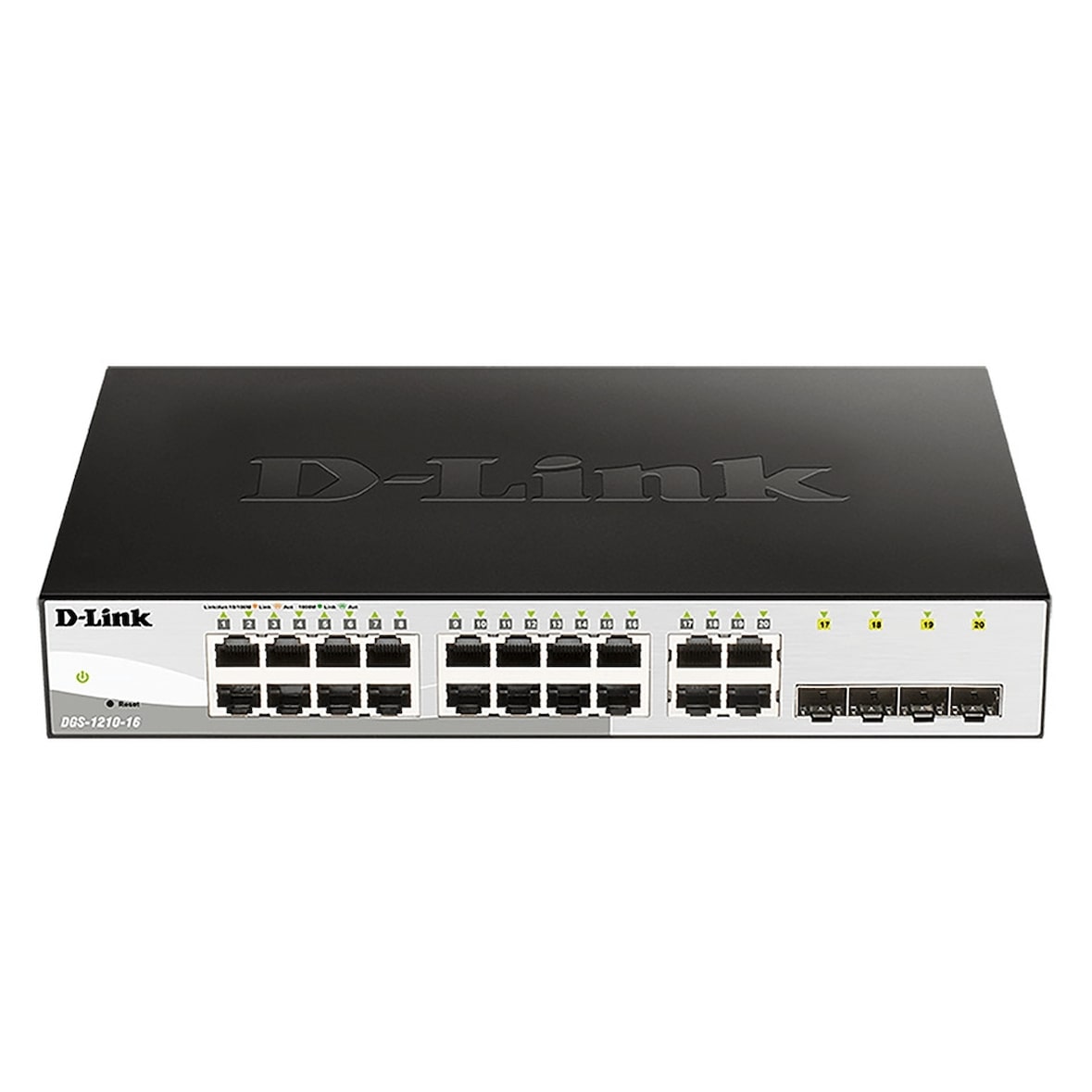 D-Link DGS-1210-16 16-Poorts Web Smart Gigabit Switch