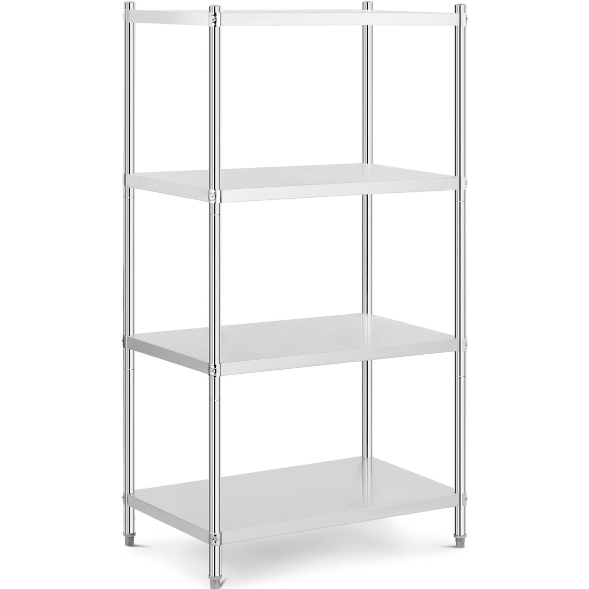 Royal Catering - Royal Catering RCER-10060 Étagère En Inox À Poser De Cuisine Professionnelle 4 Niveaux (Dimensions : 100 x 60 x 180 cm, Nombre de