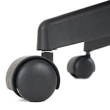 thumbnail of Décoshop26 - Fauteuil chaise de bureau sur roulettes pivotante en tissu mesh et synthétique noir avec accoudoirs 04_0001909
