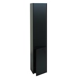 thumbnail of Hängeschrank HWC-L86, Badschrank Highboard Hochschrank, FSC® Melamin 2 Türen 3 Fächer 160x33cm ~ schwarz