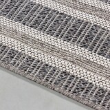 thumbnail of Teppich Outdoor Bordüre Wetterfest Waschbar Strapazierfähig Balkon Terrasse Küche OEKO-TEX Grau 140x200 cm – ORLA von Kadima Design