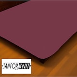 thumbnail of Doppelpack Frottee Spannbettlaken Premium Bordeaux 90 - 100 x 200 cm