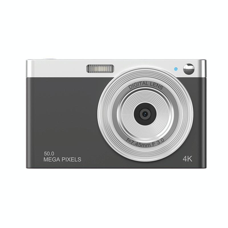 Appareil Photo Numérique 50MP 4K Vidéo Vlog Autofocus Zoom 16x Rose Noir YONIS