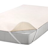 thumbnail of Setex Molton Matratzenschoner 120x200cm, 100% Baumwolle, Eckgummis, naturfarben