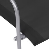 thumbnail of Helloshop26 - Salon de jardin meuble d'extérieur ensemble de mobilier 4 pièces tissu et acier noir 02_0016281