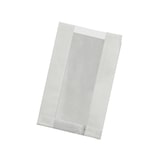 thumbnail of PACKNWOOD - 1 000u - Bolsa de papel kraft antigrasa blanca con ventana de plástico PP, para sándwiches y baguettes 22x14x6 - 210SVISW2214G
