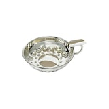 thumbnail of Verzilverde roestvrijstalen wijntester met ketting