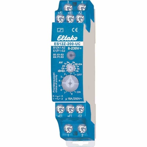 Stromstoßschalter, 8-230VAC/DC, 16A, 250V, DIN-Schiene, T58mm, elektronisch Schalter