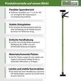thumbnail of Profi Einhandstütze Montagestütze Deckenstütze Teleskopstütze bis 290cm