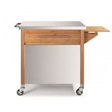 thumbnail of DM CREATION chariot pour plancha bois/inox 00231n