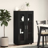 thumbnail of vidaXL Sideboard FLORIN Schwarz 55,5 x 29 x 103 cm Holzwerkstoff