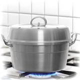 thumbnail of Forno Mamù Versilia, em alumínio branco, resistente, fabricado na Itália, Ø 24 cm, com tampa.