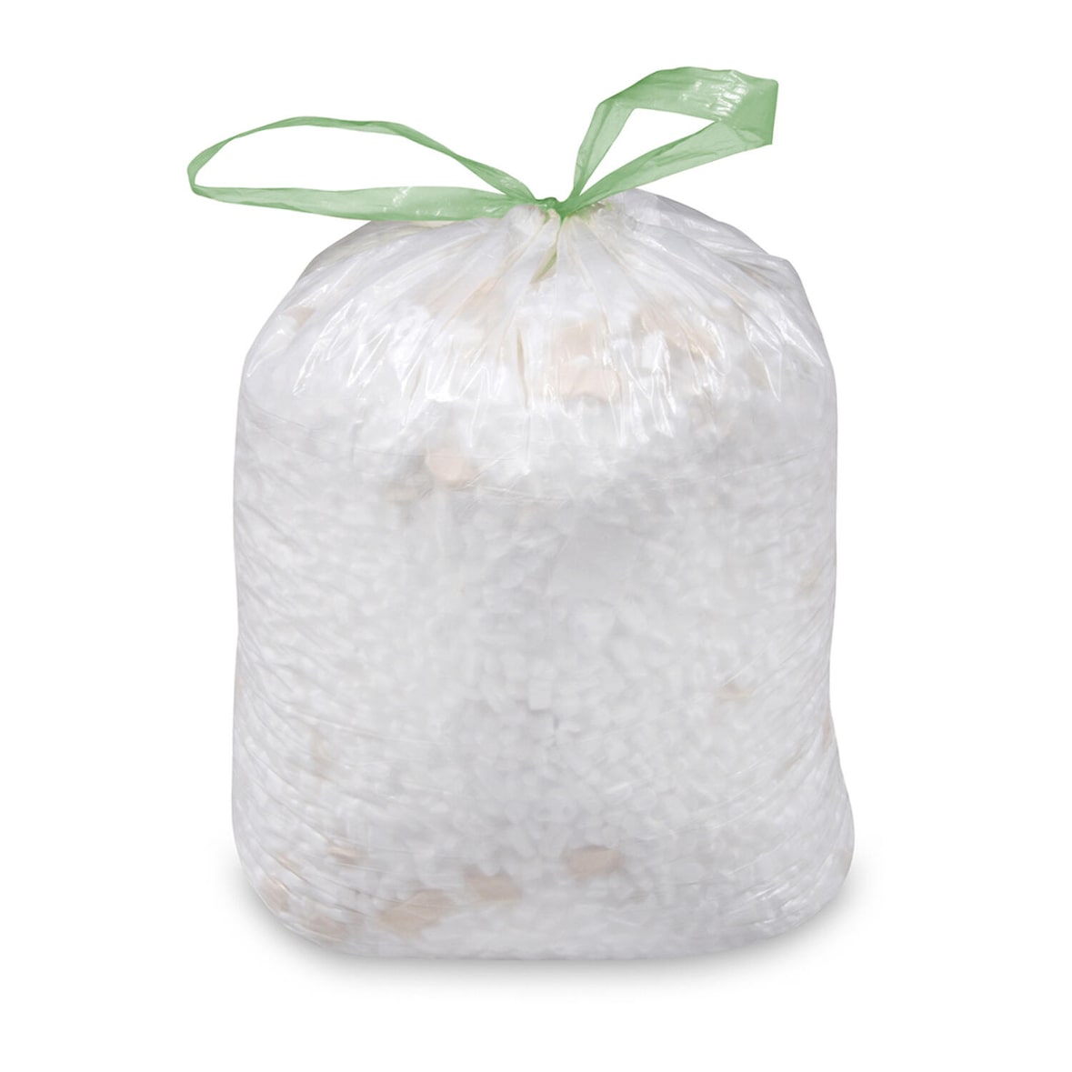 500x Zugbandsäcke Müllsäcke mit Zugband 60 Liter 'L' 63 x 73 cm HDPE weiß