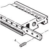 thumbnail of SCHROFF Stelschroef, staal vernikkeld, M3.0 x 8