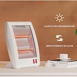 thumbnail of Estufa Eléctrica De Cuarzo Bajo Consumo con 2 Tubos, 800w con 2 Niveles De Potencia 400 W /800 W, Interruptor Antivuelco
