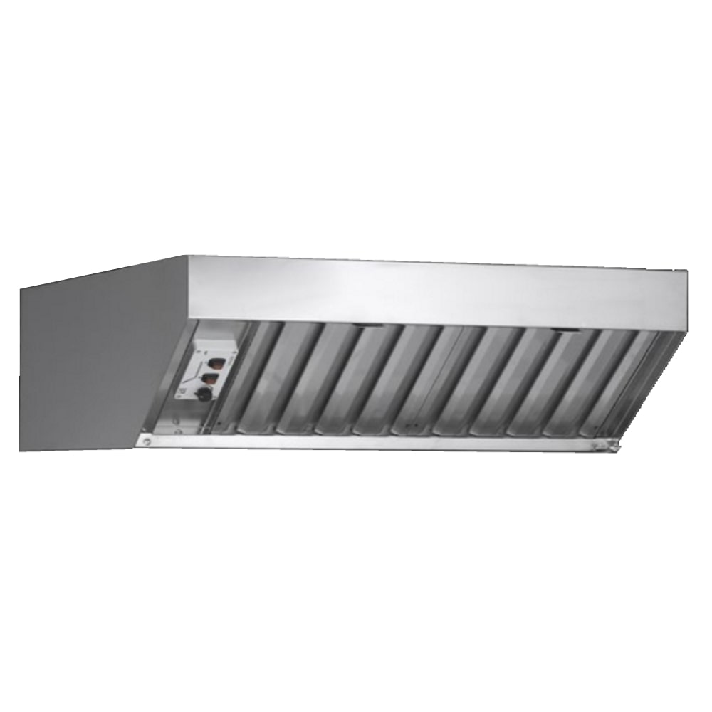 Campana extractora para hornos serie 5 de 5-10 gn - 900x1100x300 mm - 100 W 230/1V - 31715080 Eurast