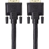 thumbnail of DVI Anschlusskabel 5.00 m vergoldete Steckkontakte, mit Ferritkern Schwarz